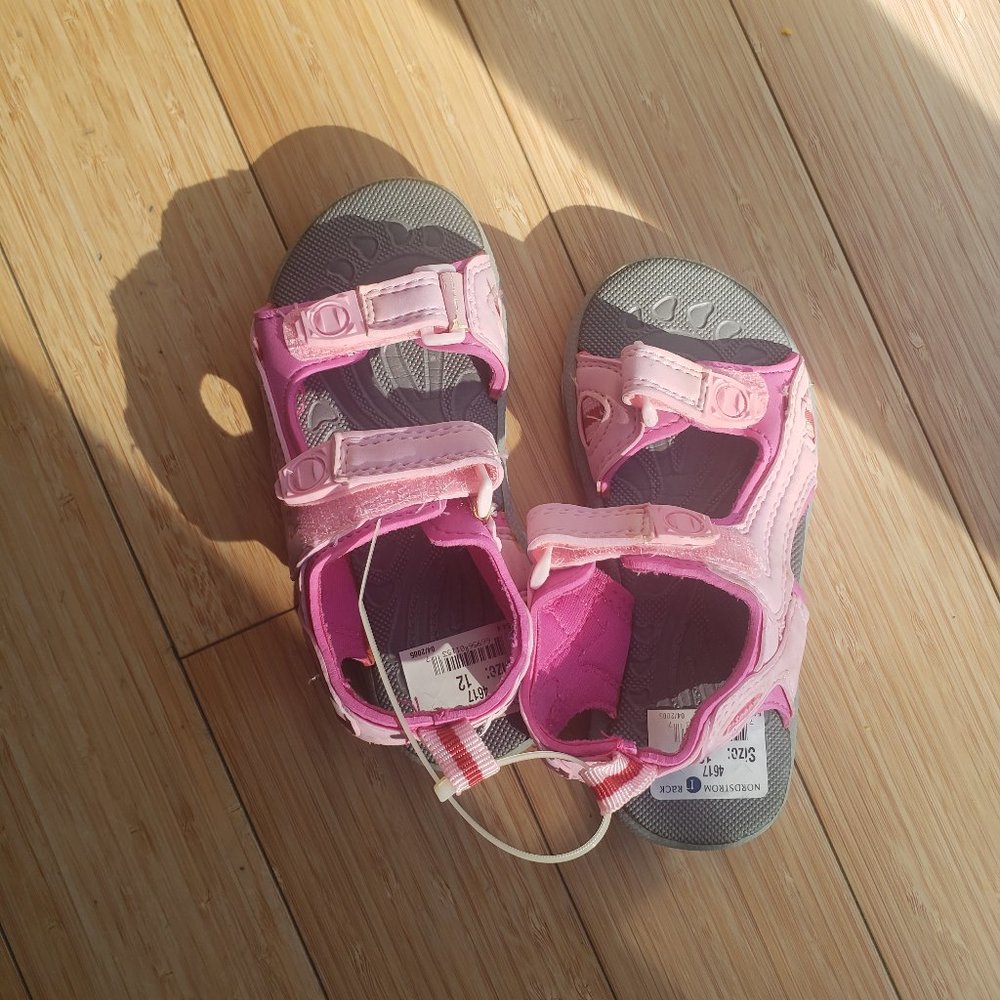 E-Sports Sandals Toddler Girl Size 12 Pink